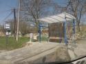 Autobusová zastávka na ul. SNP 1. Autobusová zastávka na ul. SNP 1.